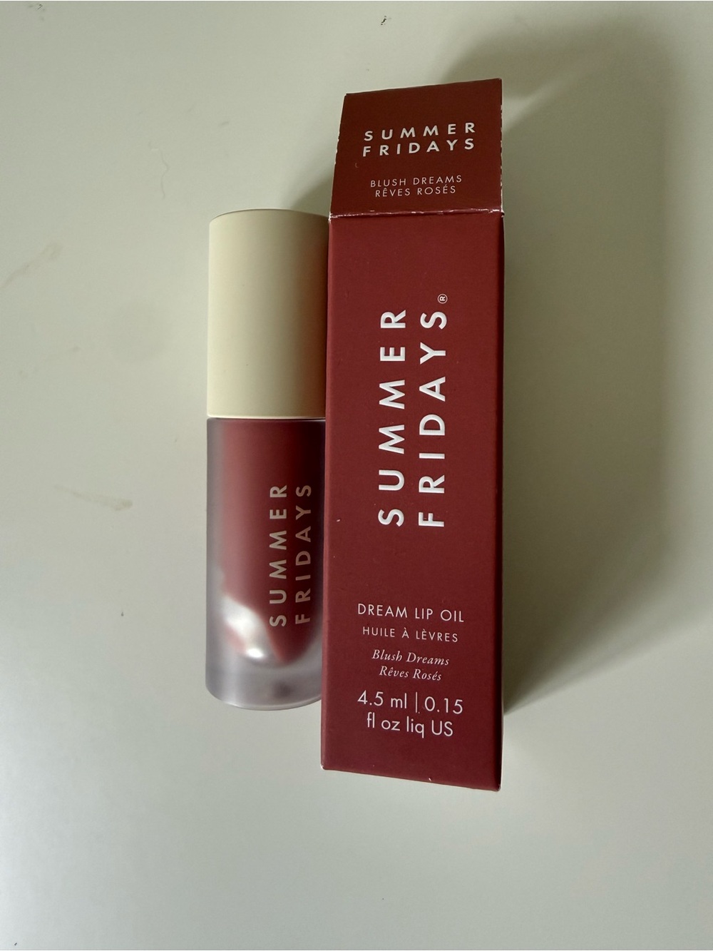 Summer Fridays Dream Lip Oil Blush Dreams 0.15oz